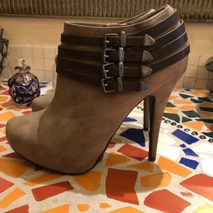 Beautiful buckled booties